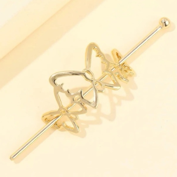 🧡 Butterfly Hair Slide - Picture 5 of 6